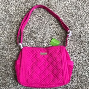 NWT Vera Bradley On The Go bag in Fuchsia